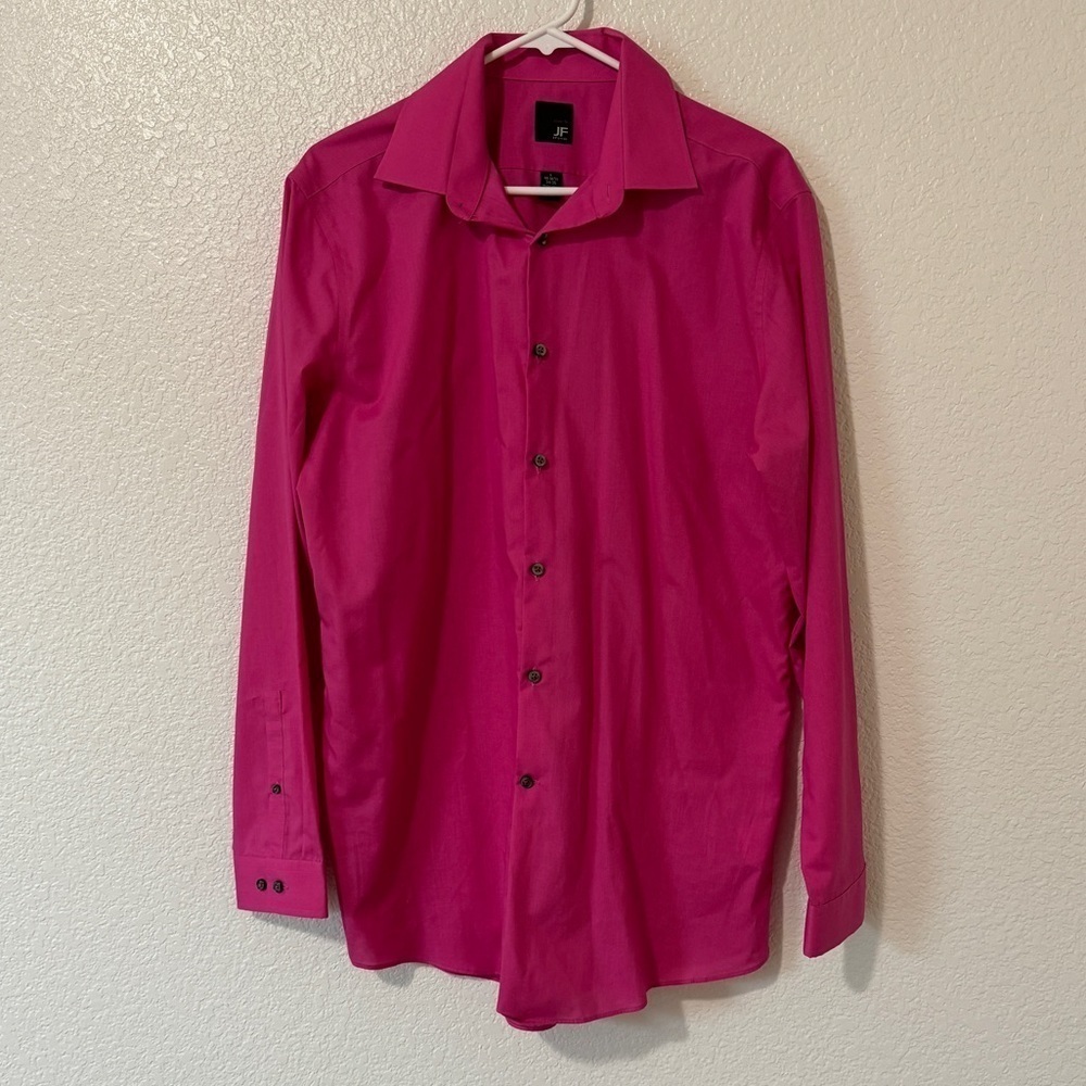 JF J. Ferrar Button Down Dress Shirt